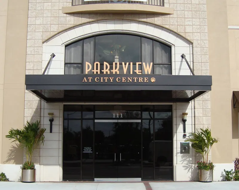 Channel Letters — Illuminated building letters · Parkview