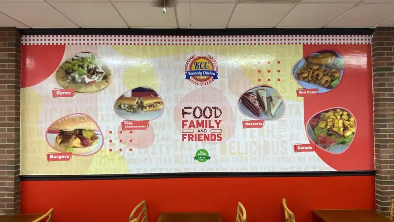Wall Graphics — Restaurant menu wall