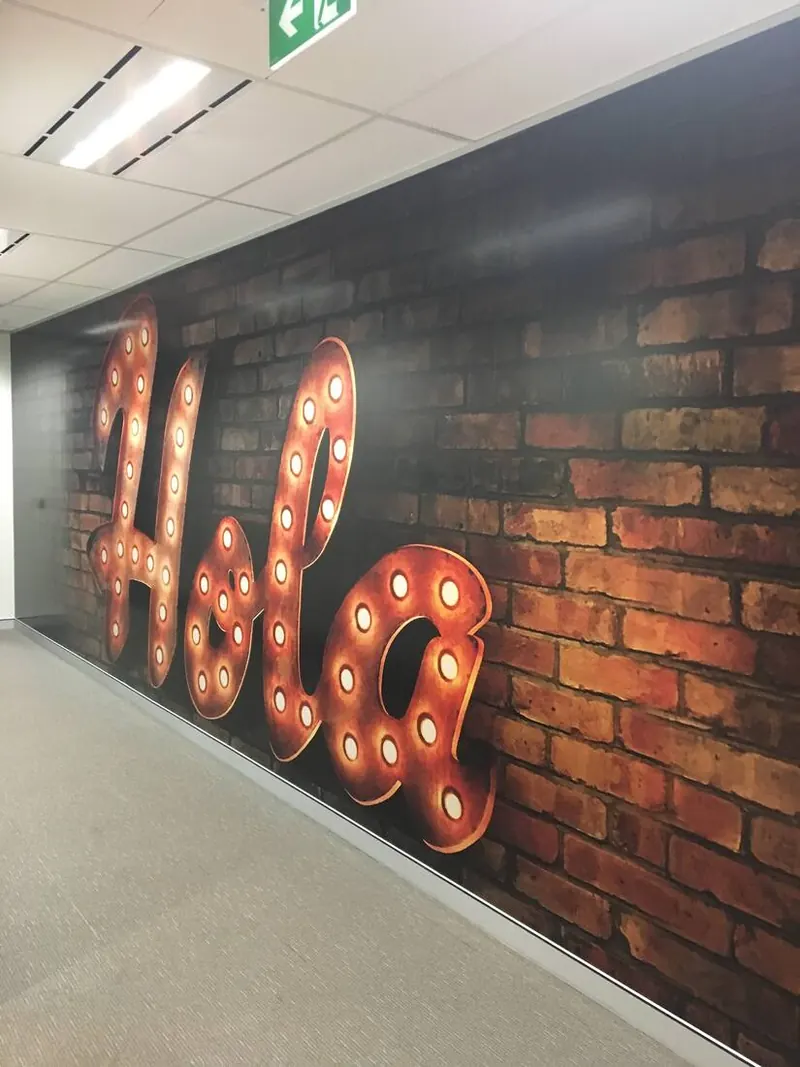 Wall Graphics — Brick wall mural