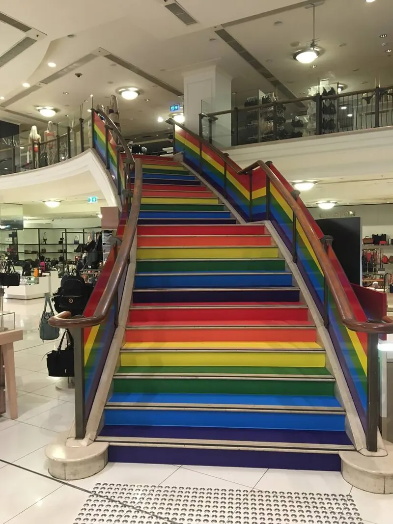 Wall Graphics — Stair riser graphics